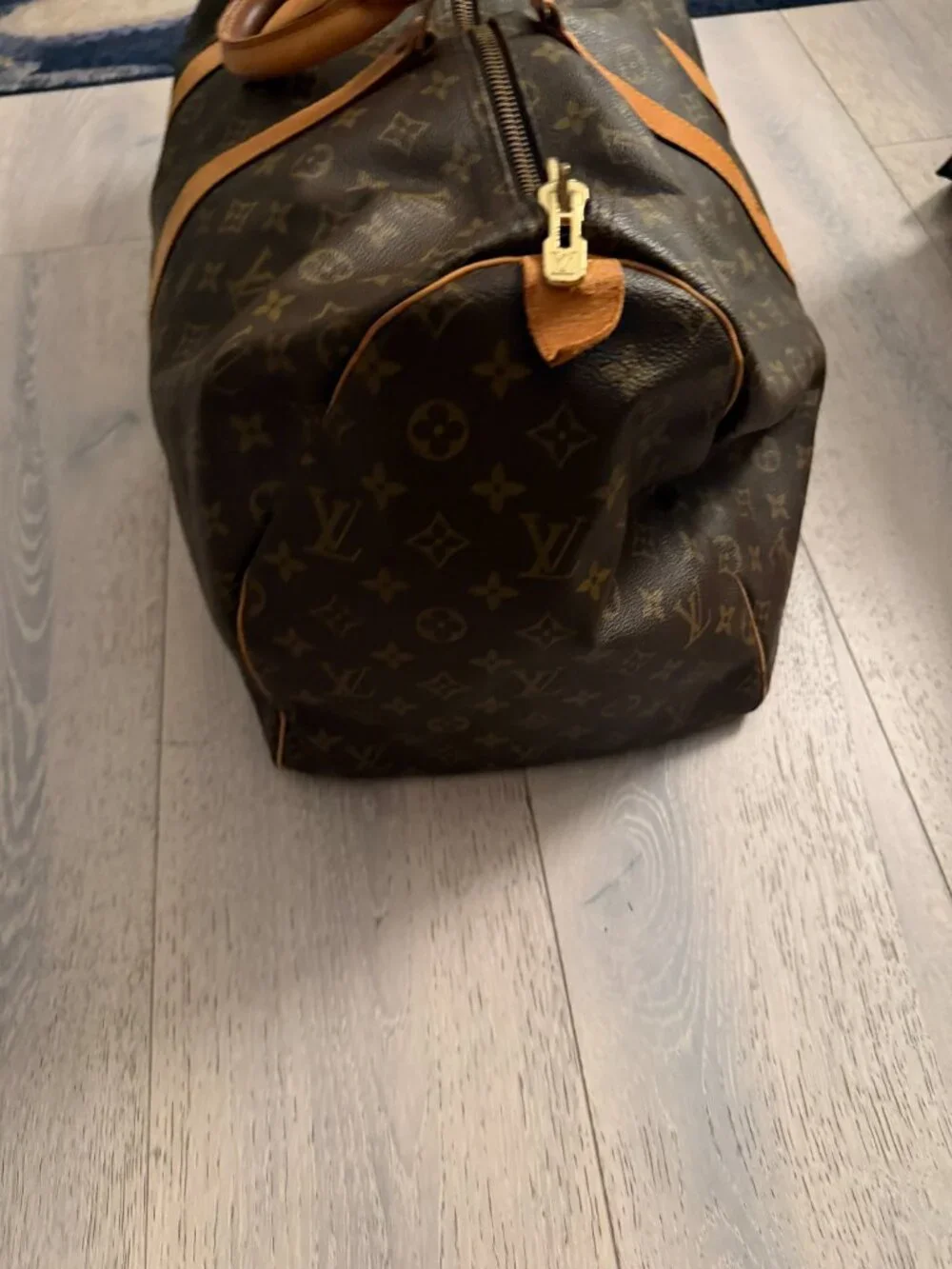 Louis Vuitton Keepall 55 Vintage Monogram Travel Duffle Bag